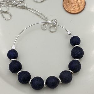 ✨3 for 25✨ Universal Thread Silver Navy Necklace